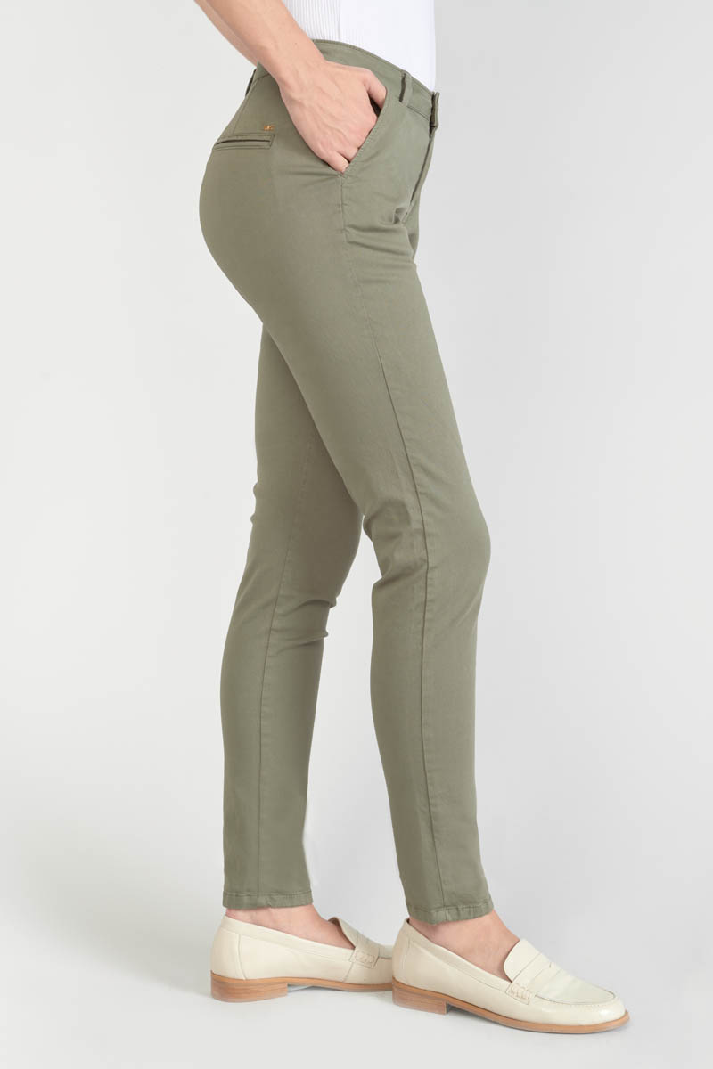 Khaki Dyli3 chino trousers