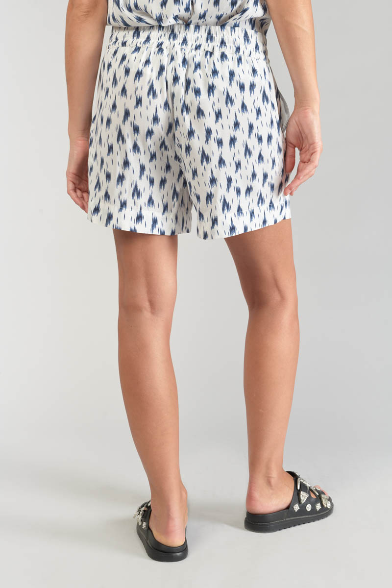 Short Nuria tie and dye bleu