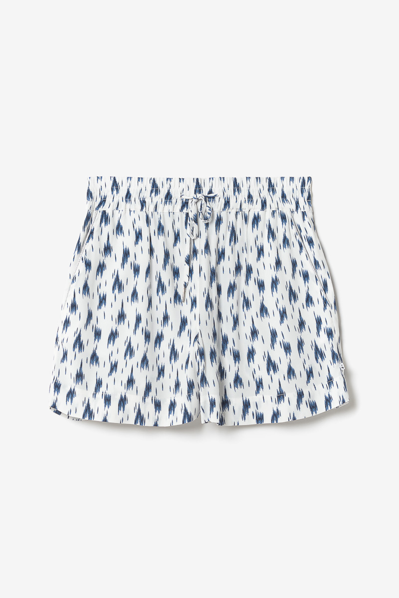 Short Nuria tie and dye bleu