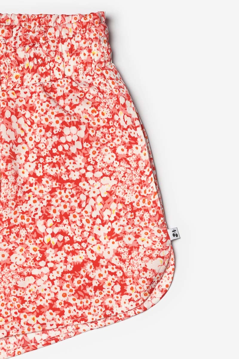 Red floral Roseigi shorts