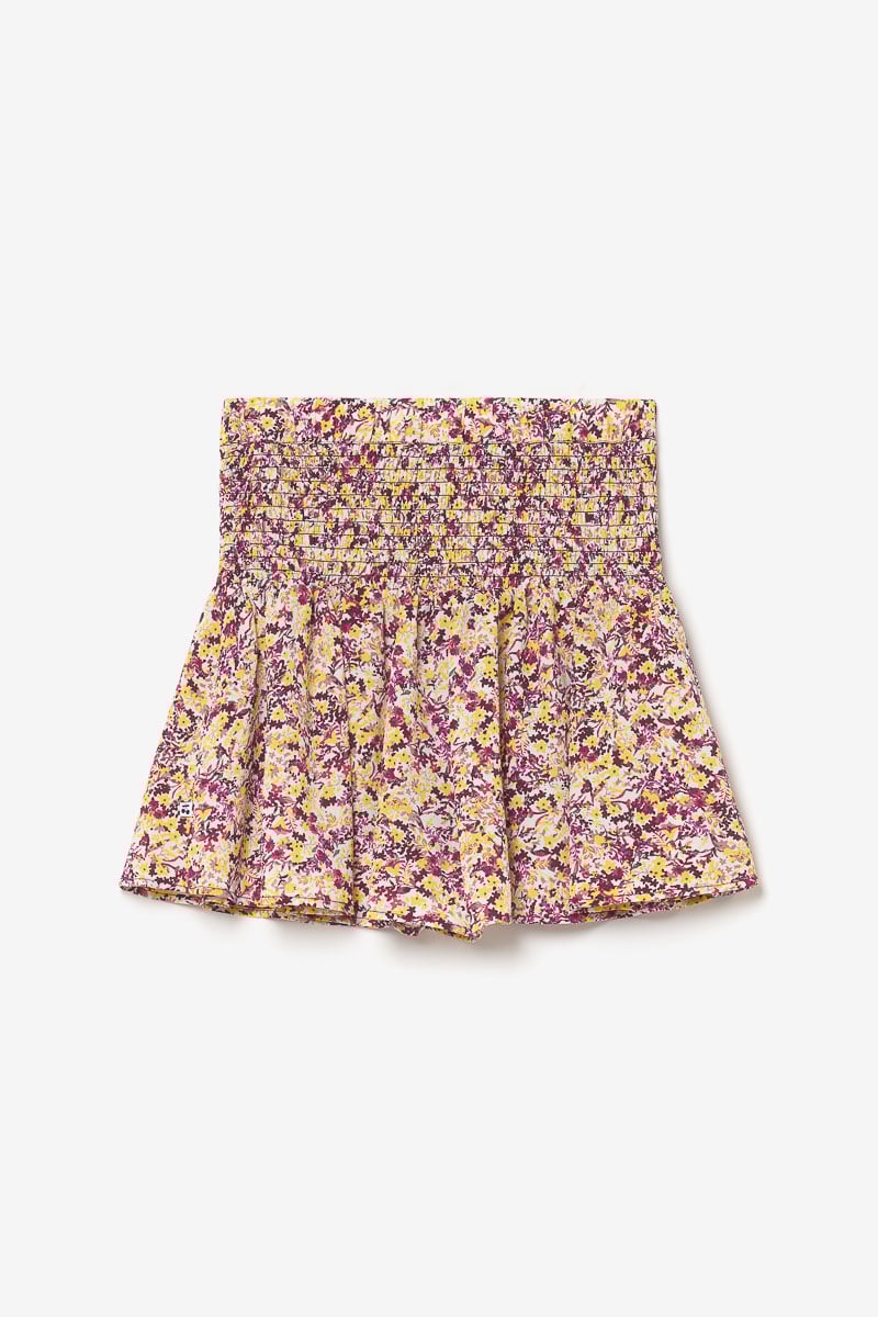 Pink and yellow floral Xangi shorts
