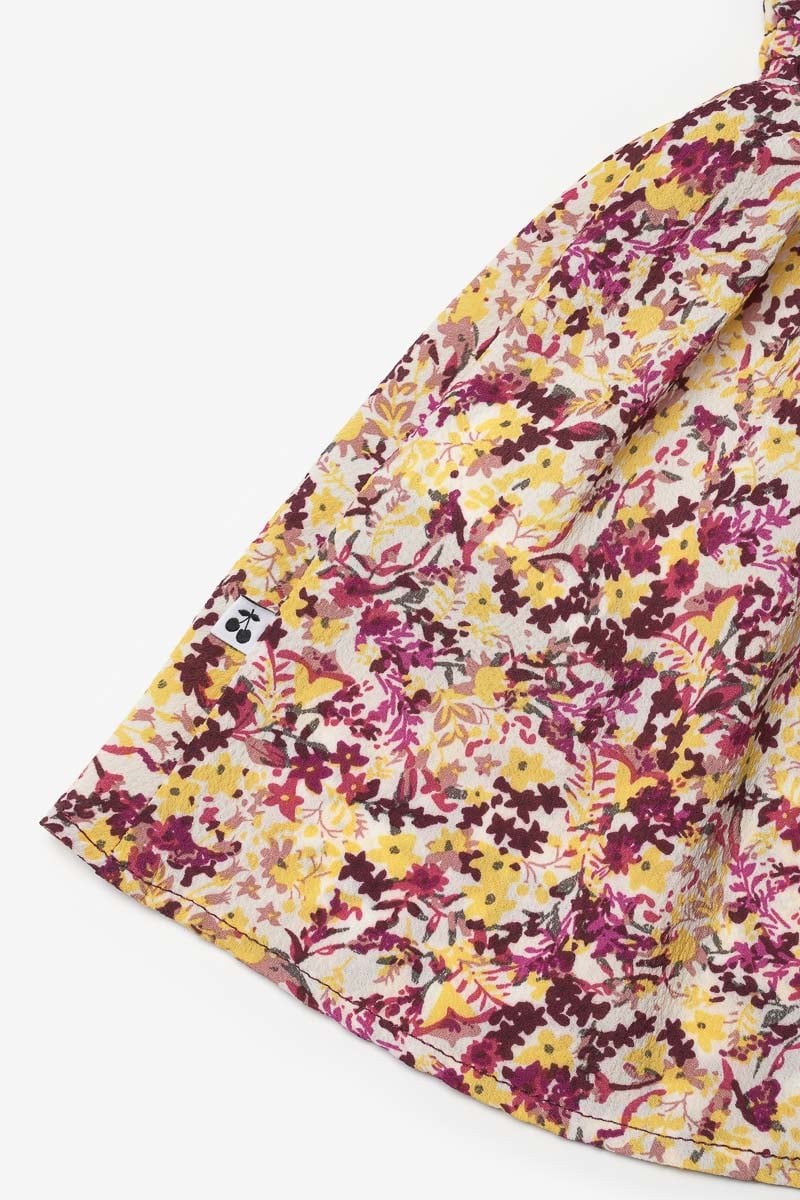 Pink and yellow floral Xangi shorts