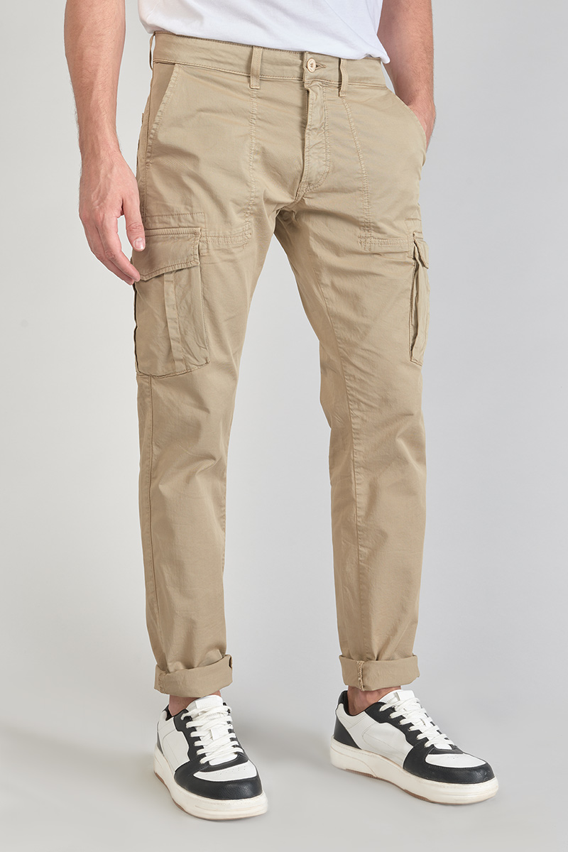 Pantalon cargo Lakme beige sable