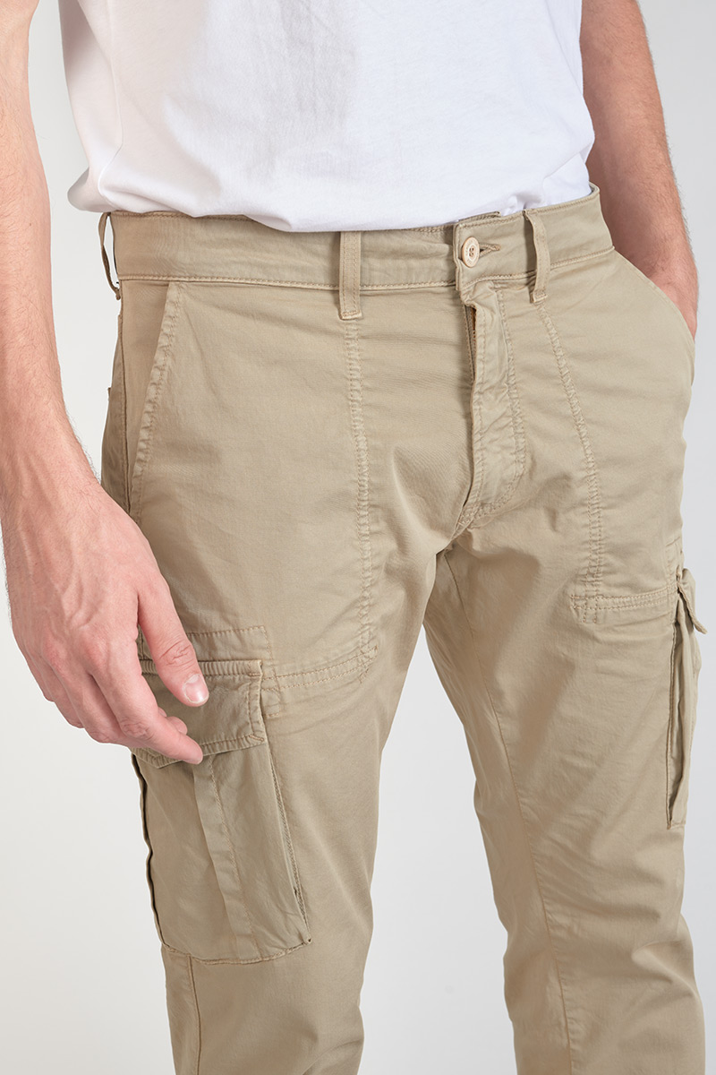 Pantalon cargo Lakme beige sable