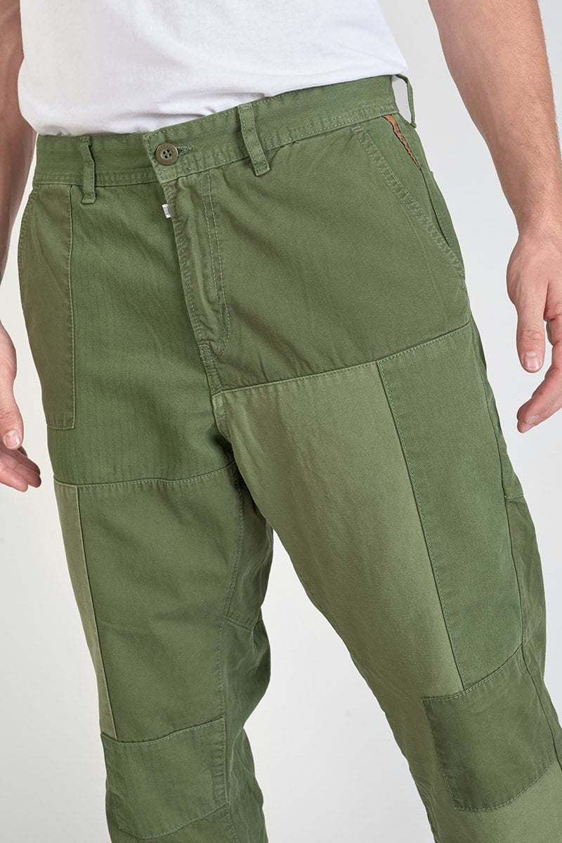 Khaki green Mister loose trousers