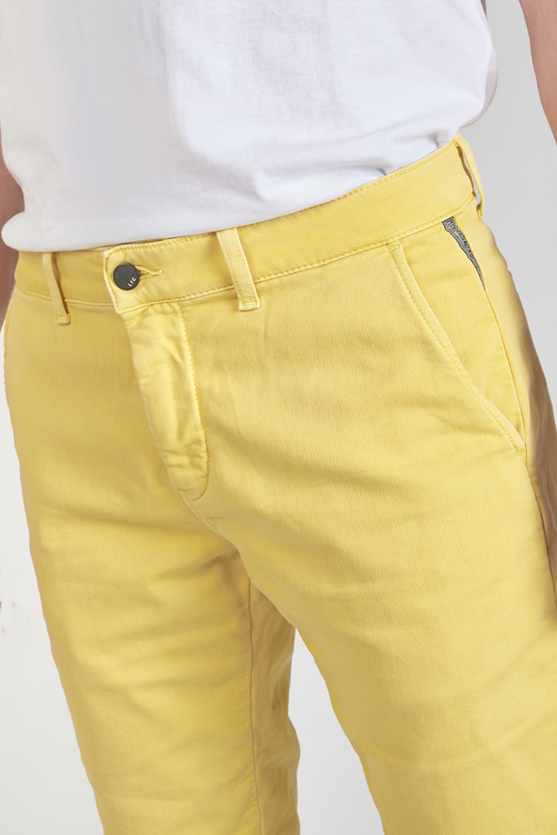 Bermuda chino Jogg Swoop moutarde