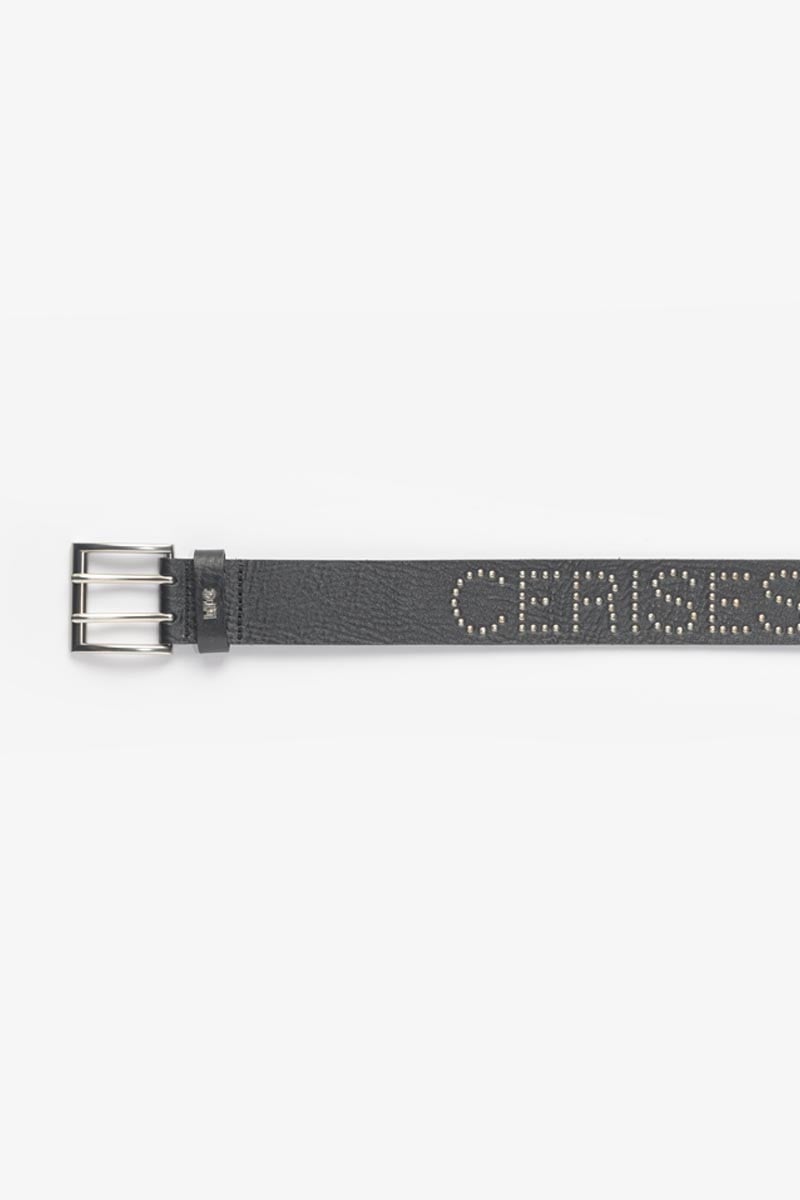 Ceinture Clouty en cuir noir clouté