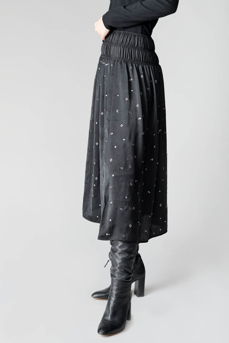 Long black Mag skirt
