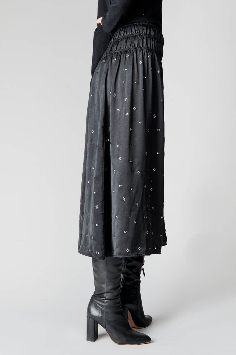 Long black Mag skirt