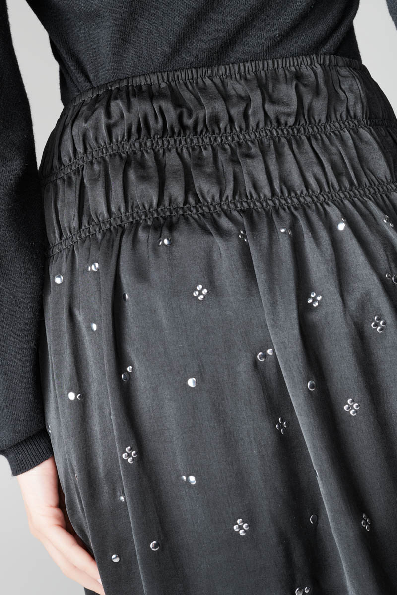 Long black Mag skirt