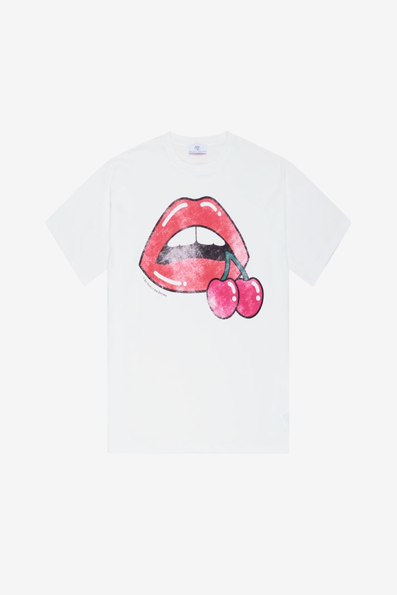 White printed Tamita T-shirt