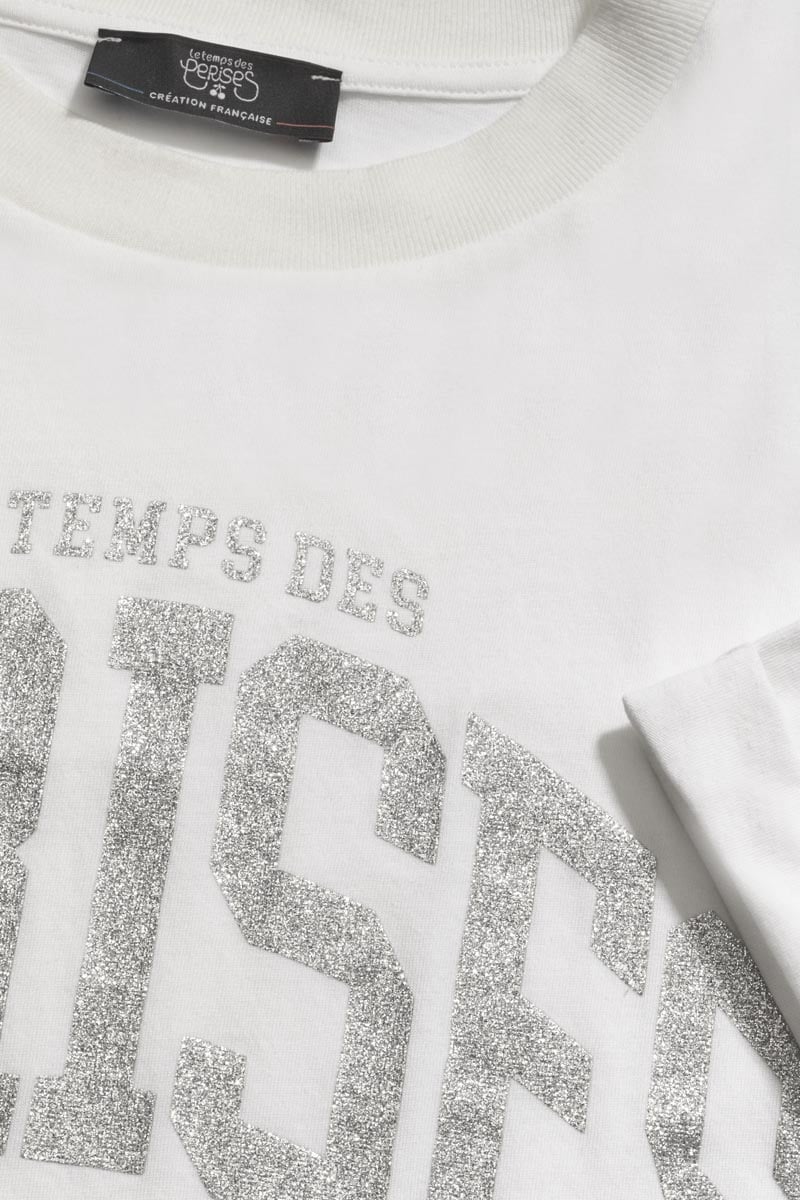 Printed cream Claudegi t-shirt