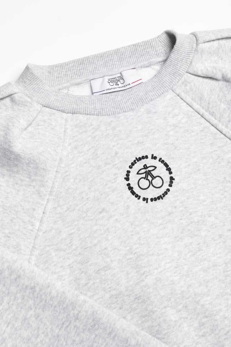 Grey marl Cobygi sweatshirt