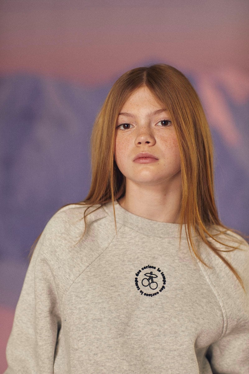 Grey marl Cobygi sweatshirt