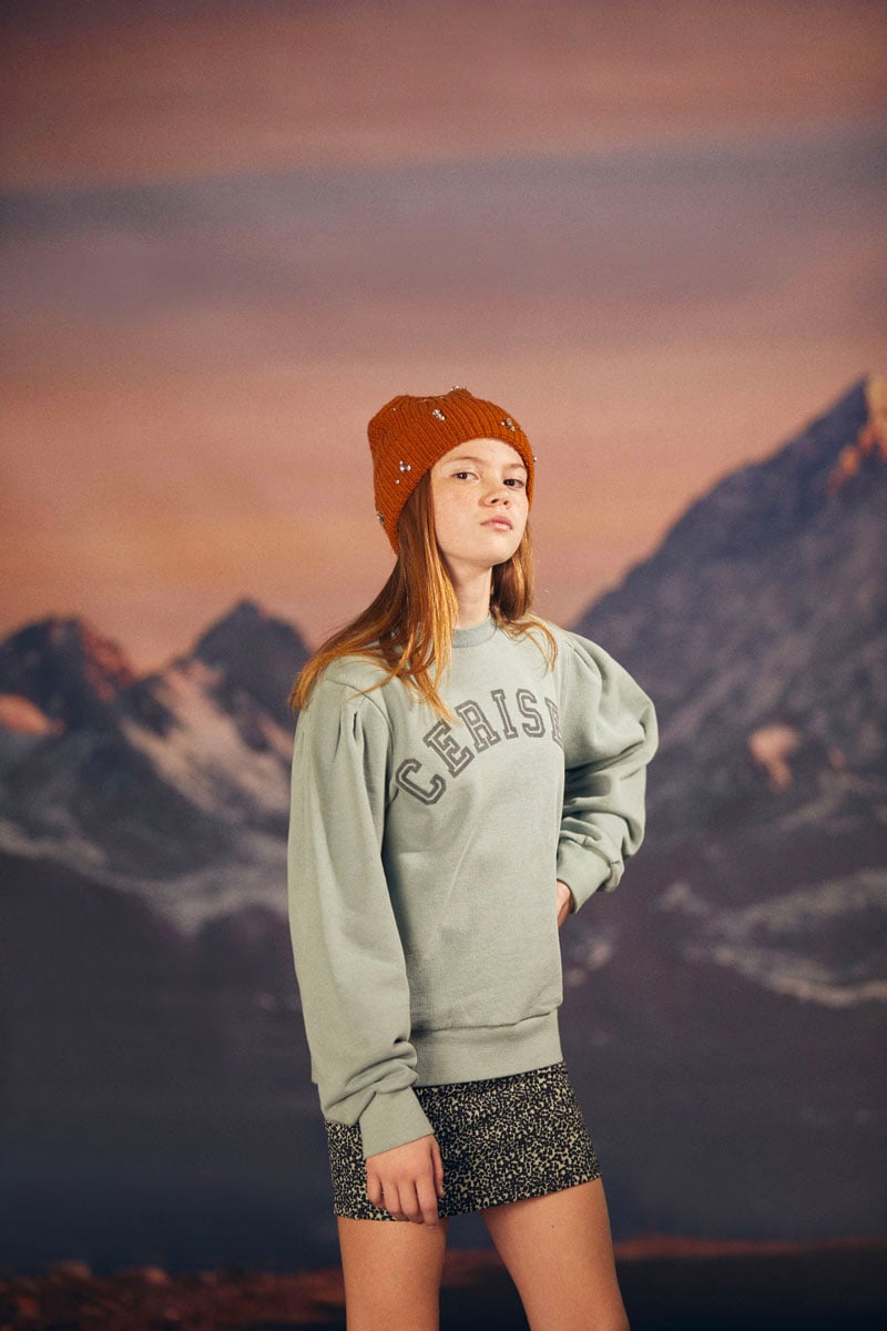 Sage green Moagi sweatshirt