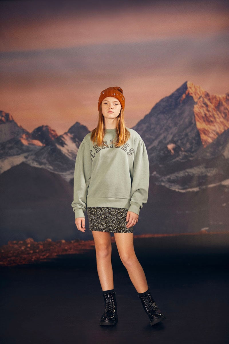 Sage green Moagi sweatshirt