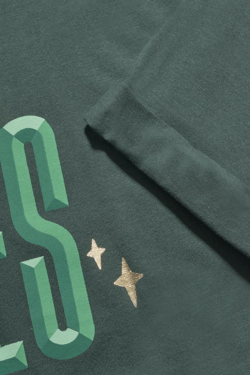 Bottle green Priahgi t-shirt