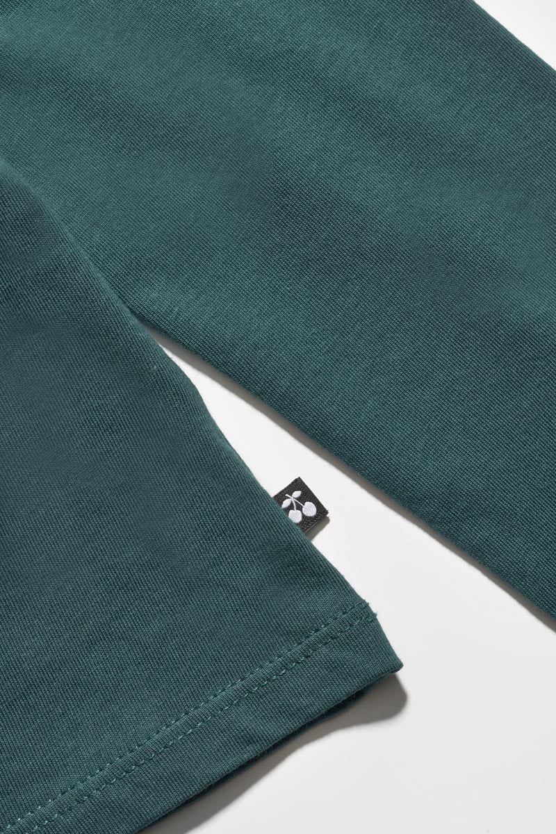 Bottle green Willergi crop top