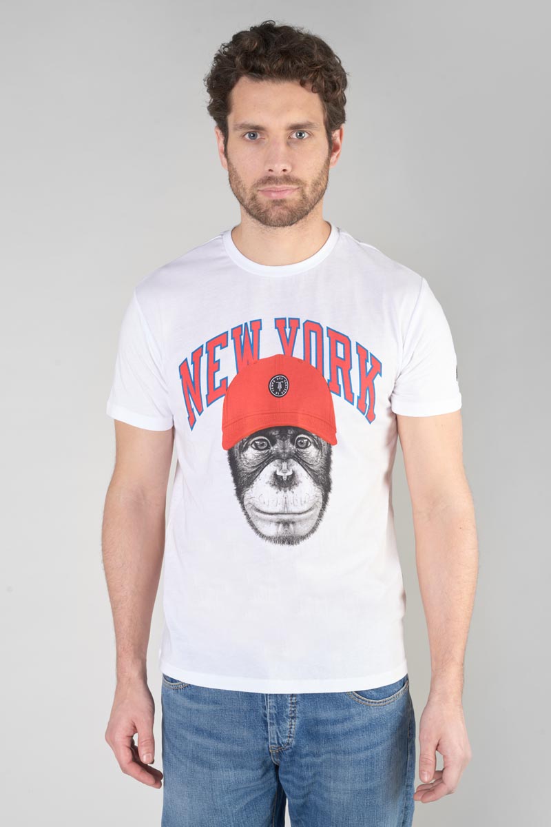 Printed white Hira t-shirt