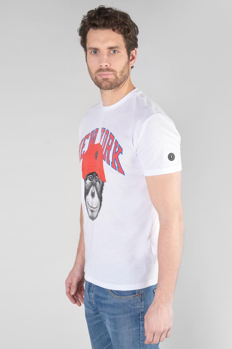 Printed white Hira t-shirt