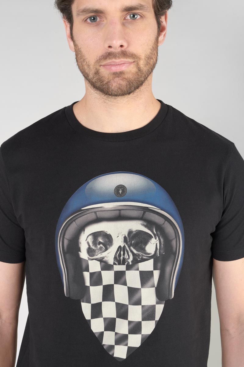 Printed black Rodi t-shirt