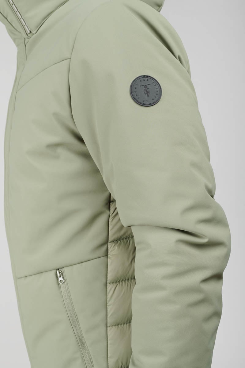 Khaki Titan down jacket