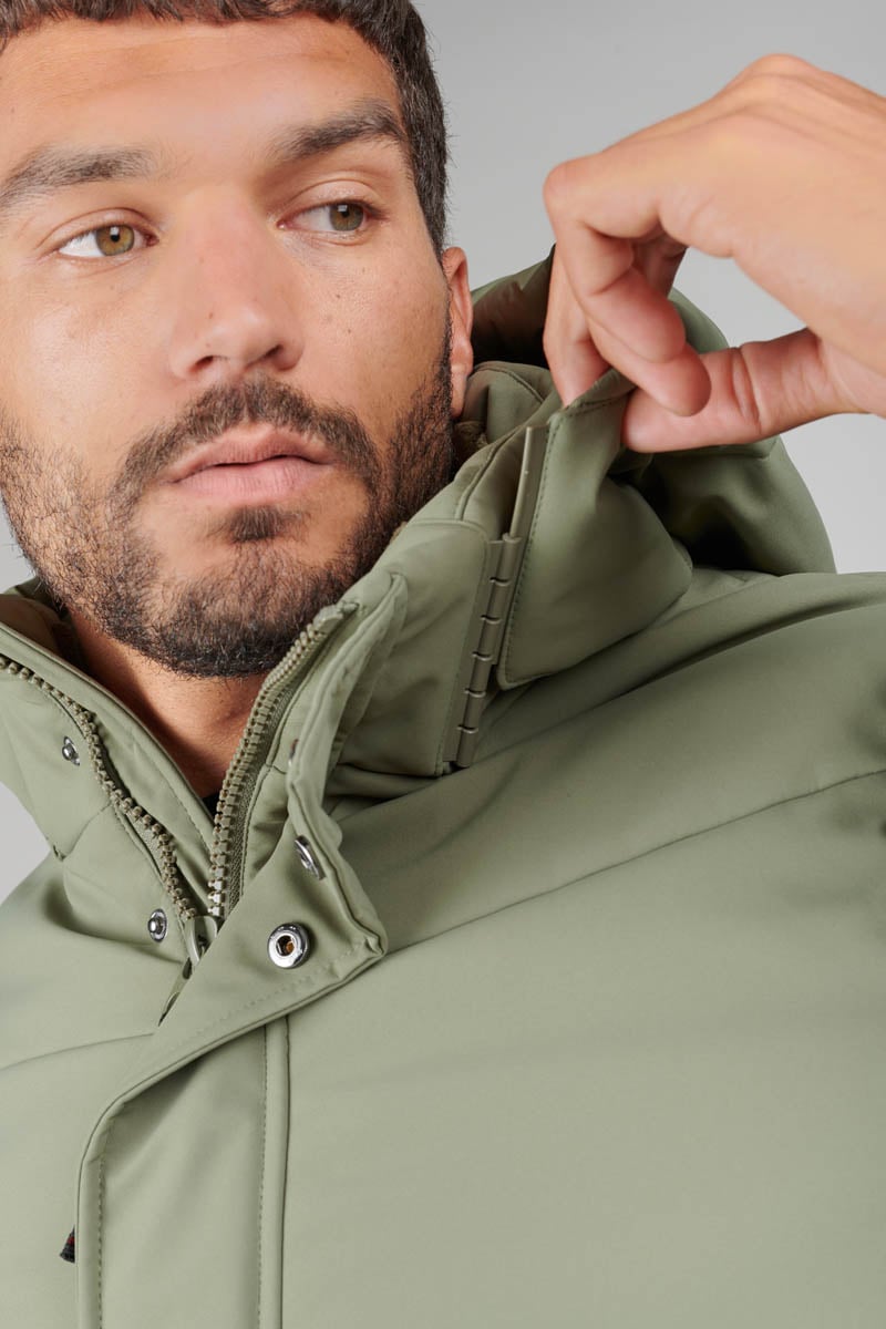 Khaki Titan down jacket
