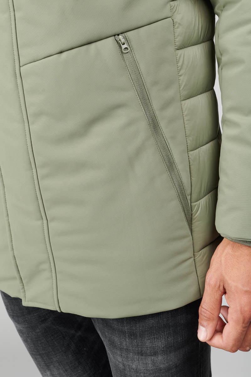 Khaki Titan down jacket