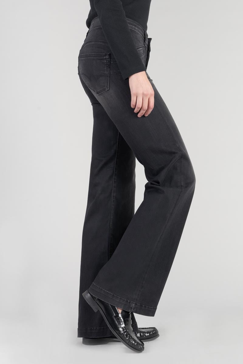 Jeans pulp flare Favart high waist black N°1