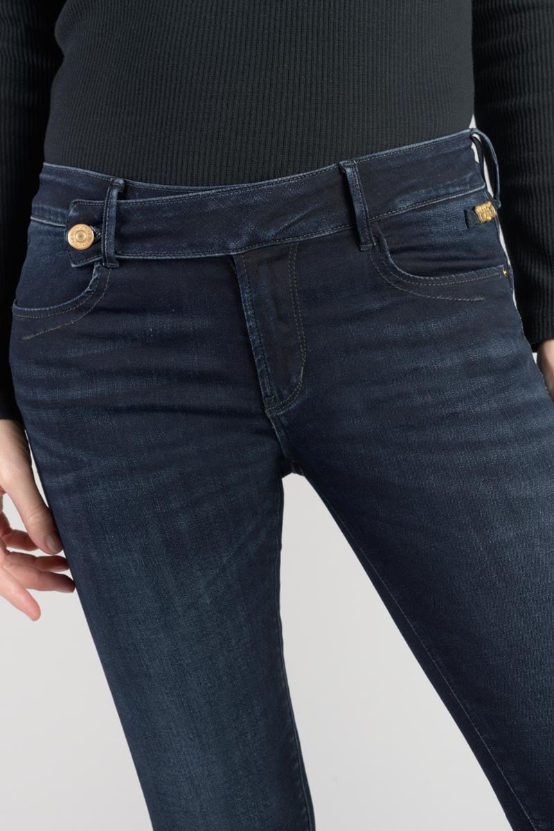Jeans pulp slim Vigny 7/8ème bleu-noir N°2