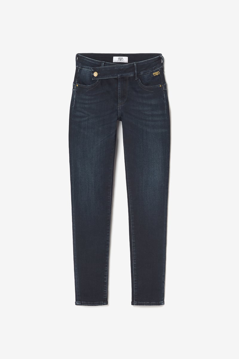 Jeans pulp slim Vigny 7/8ème bleu-noir N°2