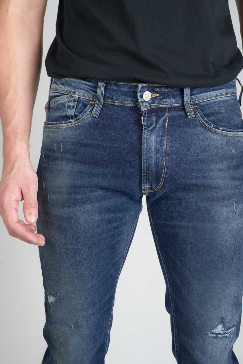 Jeans 700/17 relax Nevers destroy blue N°2