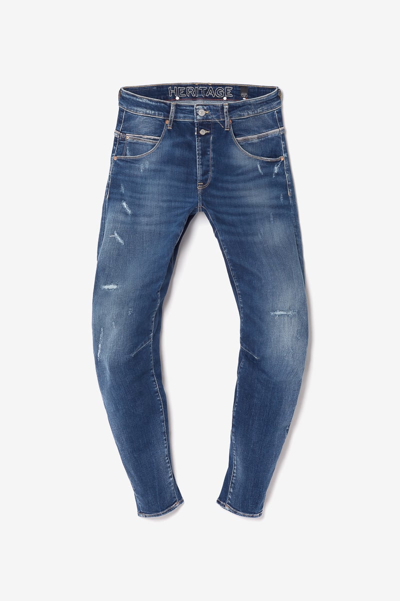 Jeans 900/03 tapered twisted Auteuil destroy blue N°3