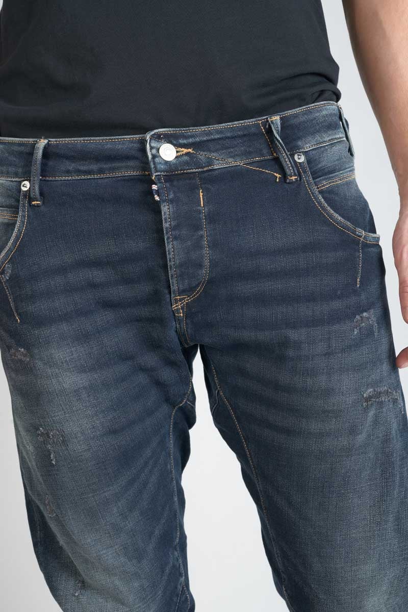 Jeans 900/03 tapered twisted Pasteur destroy blue-black N°2