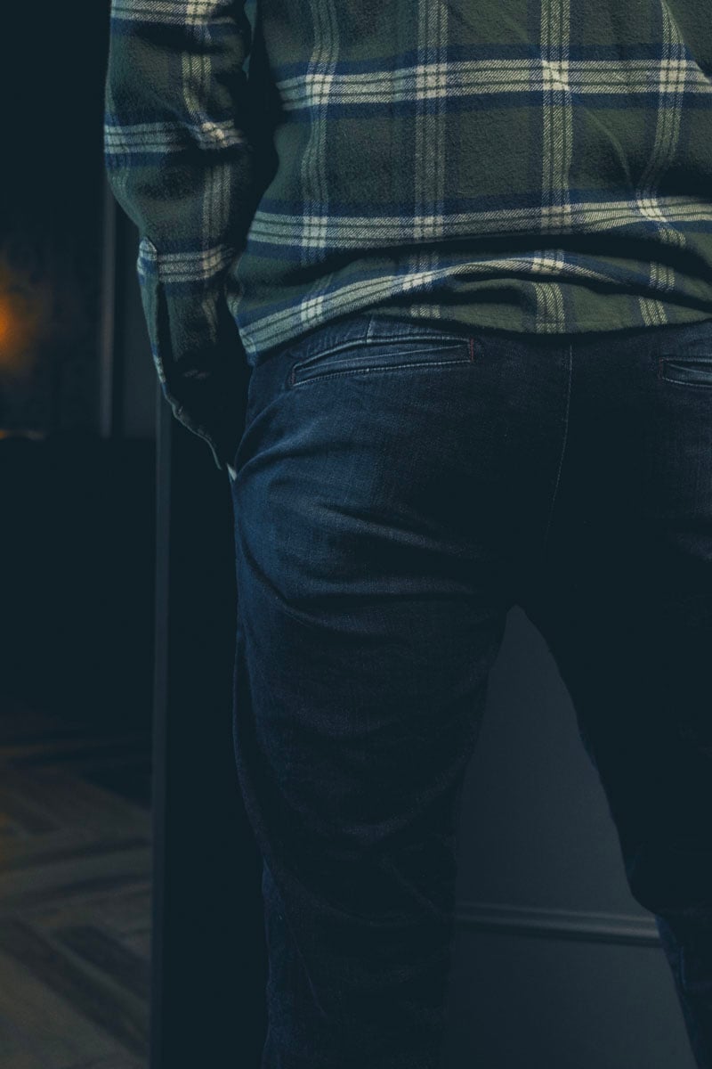 Blue jeans chino pants Dejean