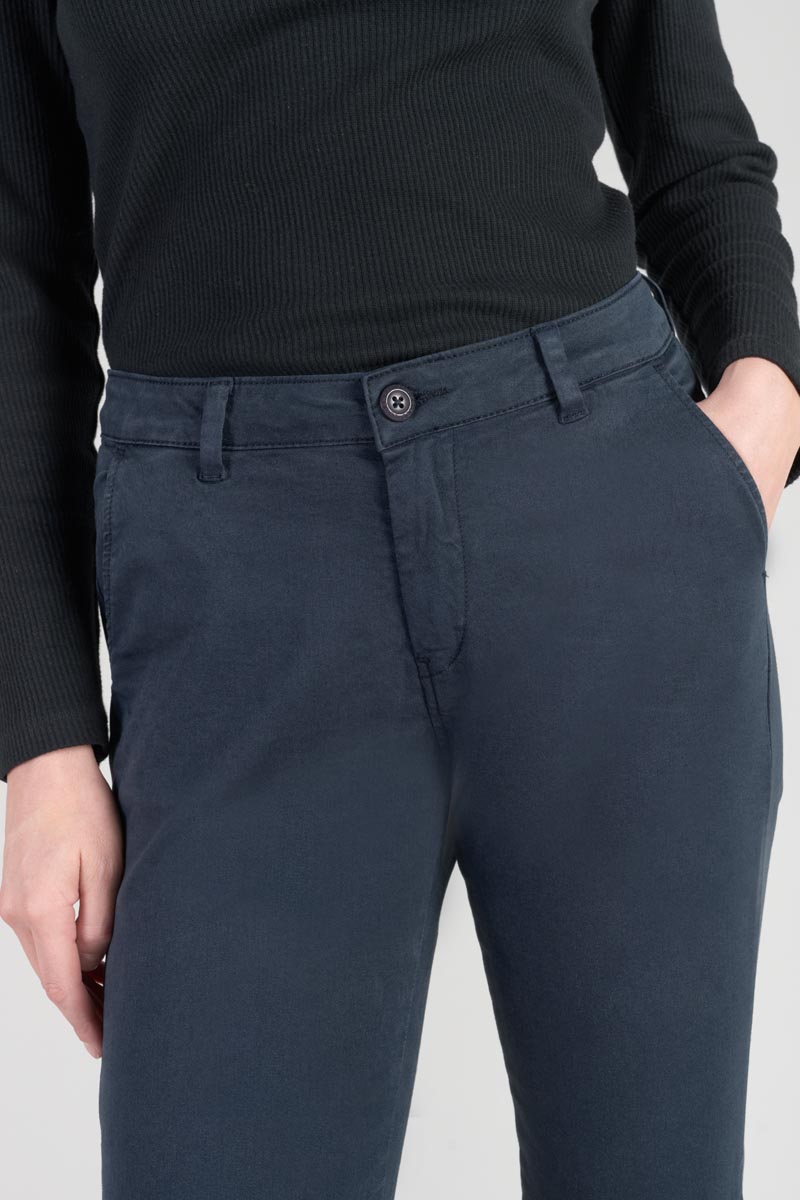 Midnight blue Dyli4 chino trousers