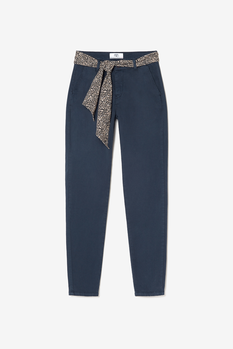 Midnight blue Dyli4 chino trousers