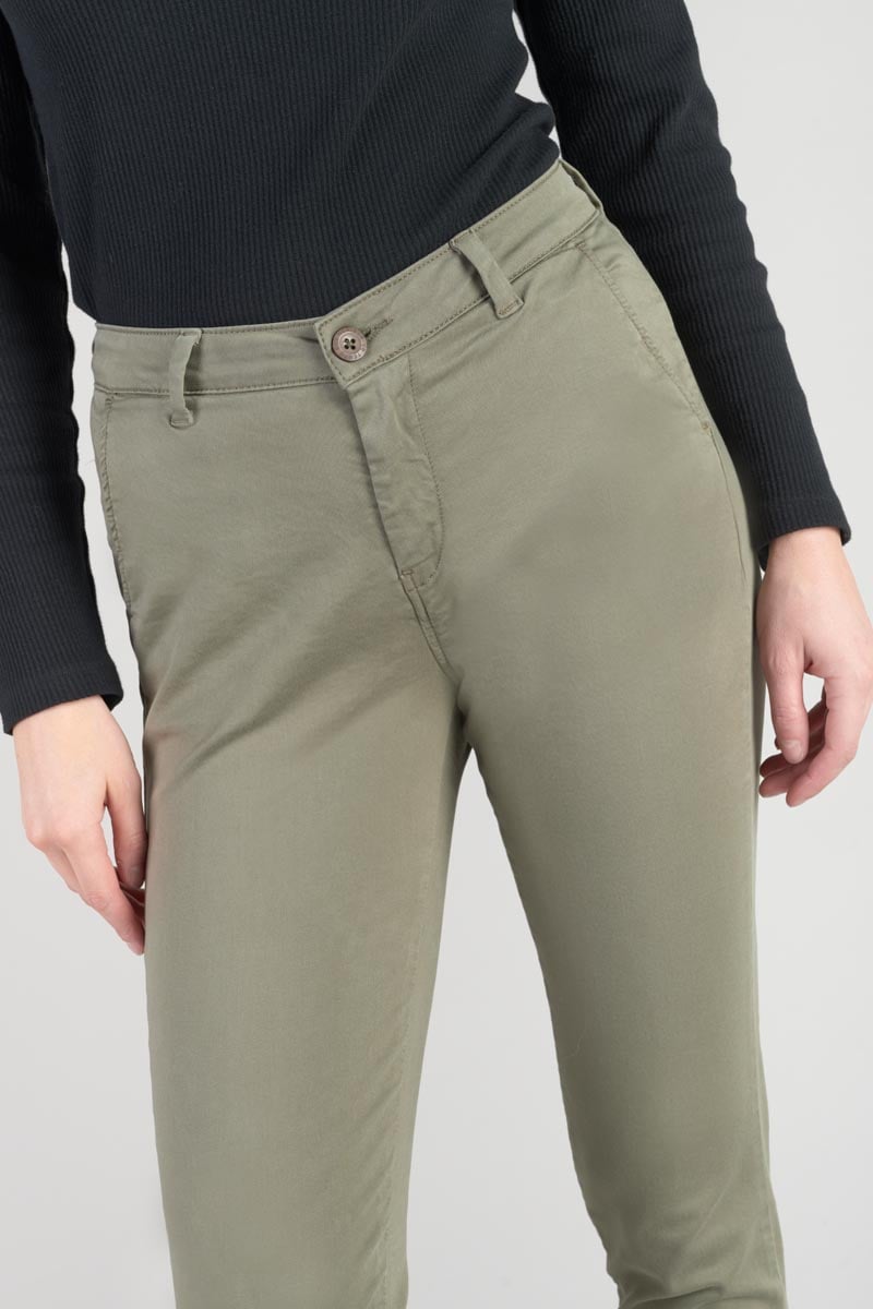 Pantalon chino Dyli4 kaki