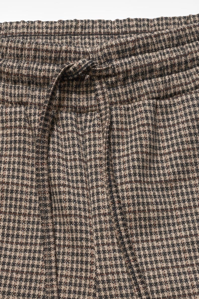 Houndstooth Ruzenagi cargo trousers