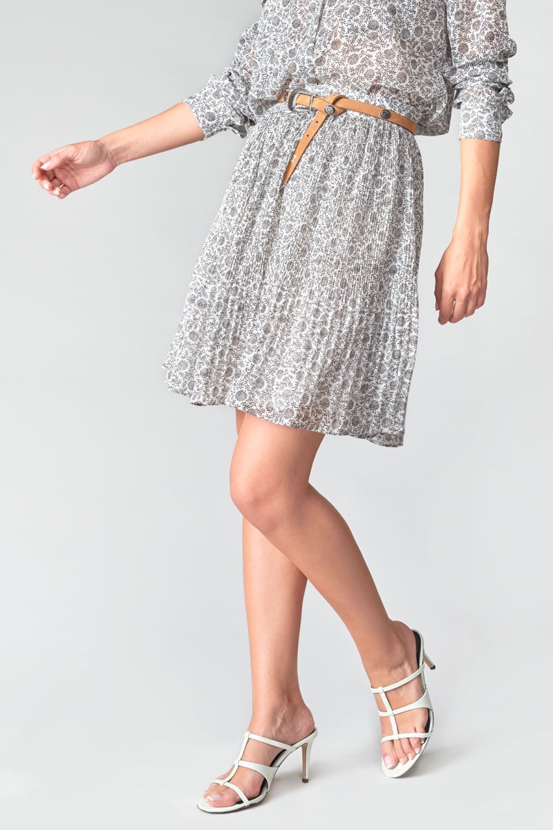 Patterned Absinth skirt