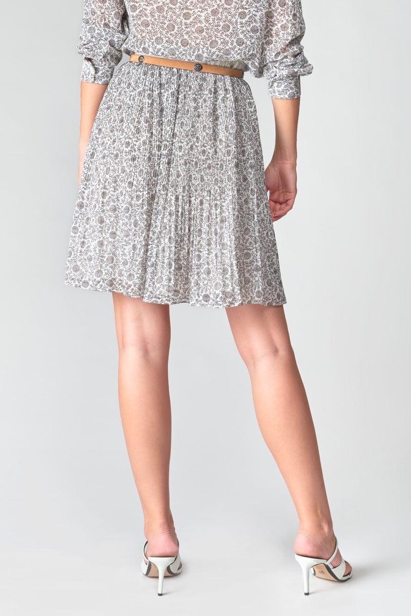 Patterned Absinth skirt