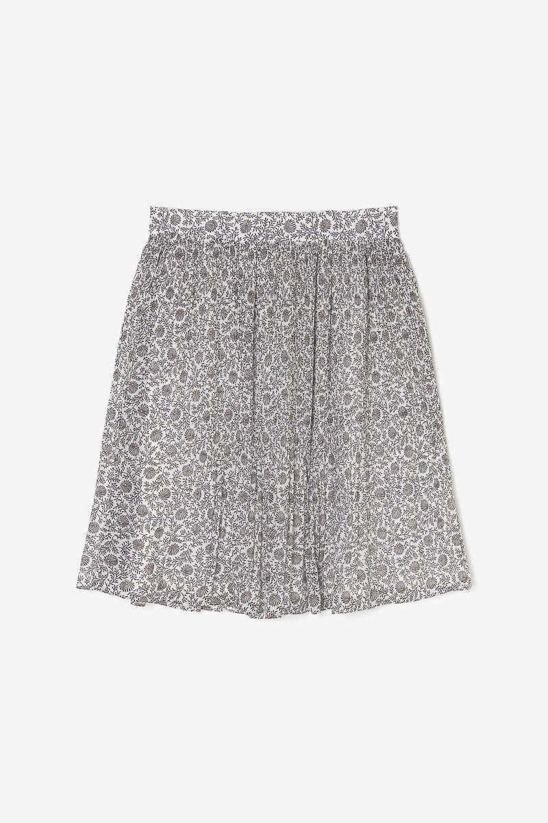 Patterned Absinth skirt