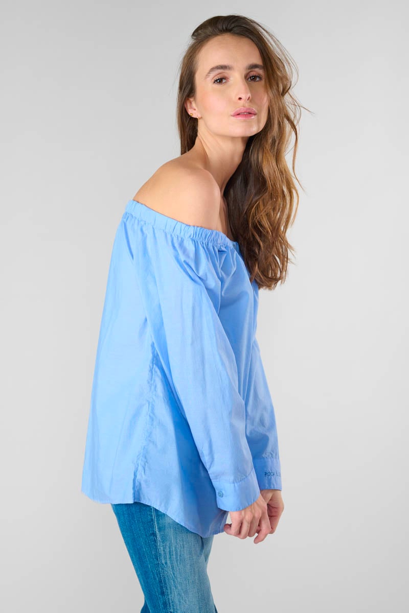 Amapola blue shirt