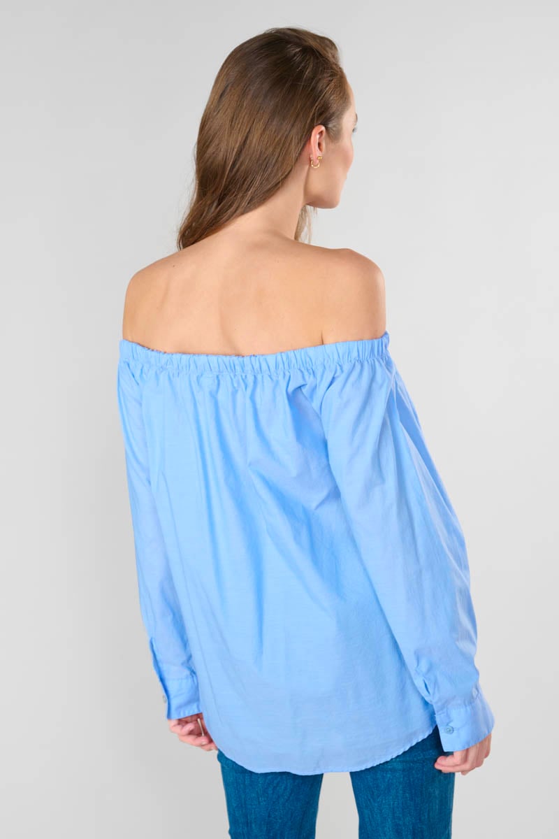 Amapola blue shirt