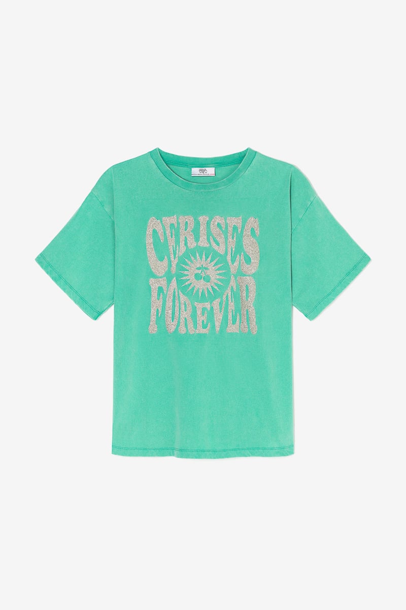 Faded green Kathleen t-shirt