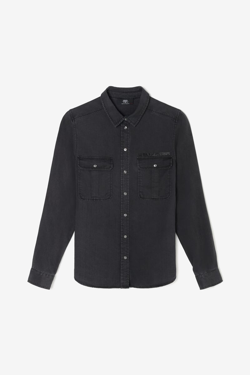 Black Tencel Laelia shirt