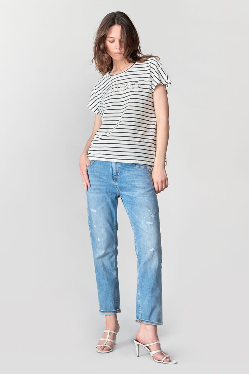 Striped Lilas t-shirt