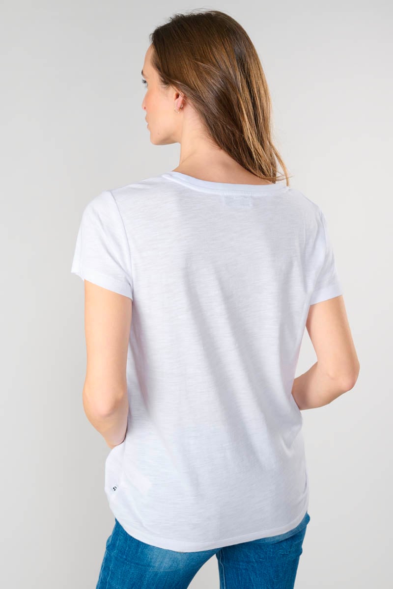 White printed Marty t-shirt