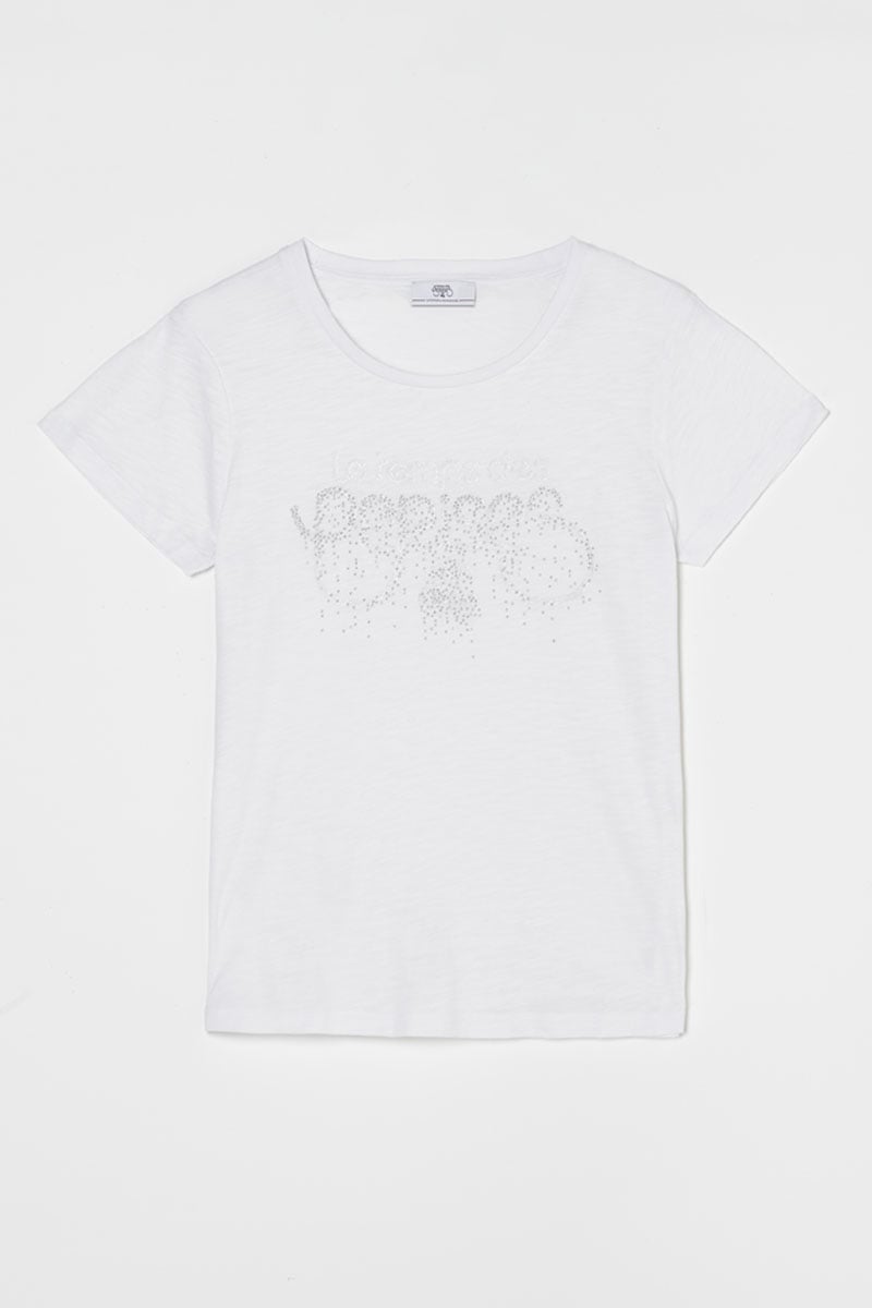 White printed Marty t-shirt
