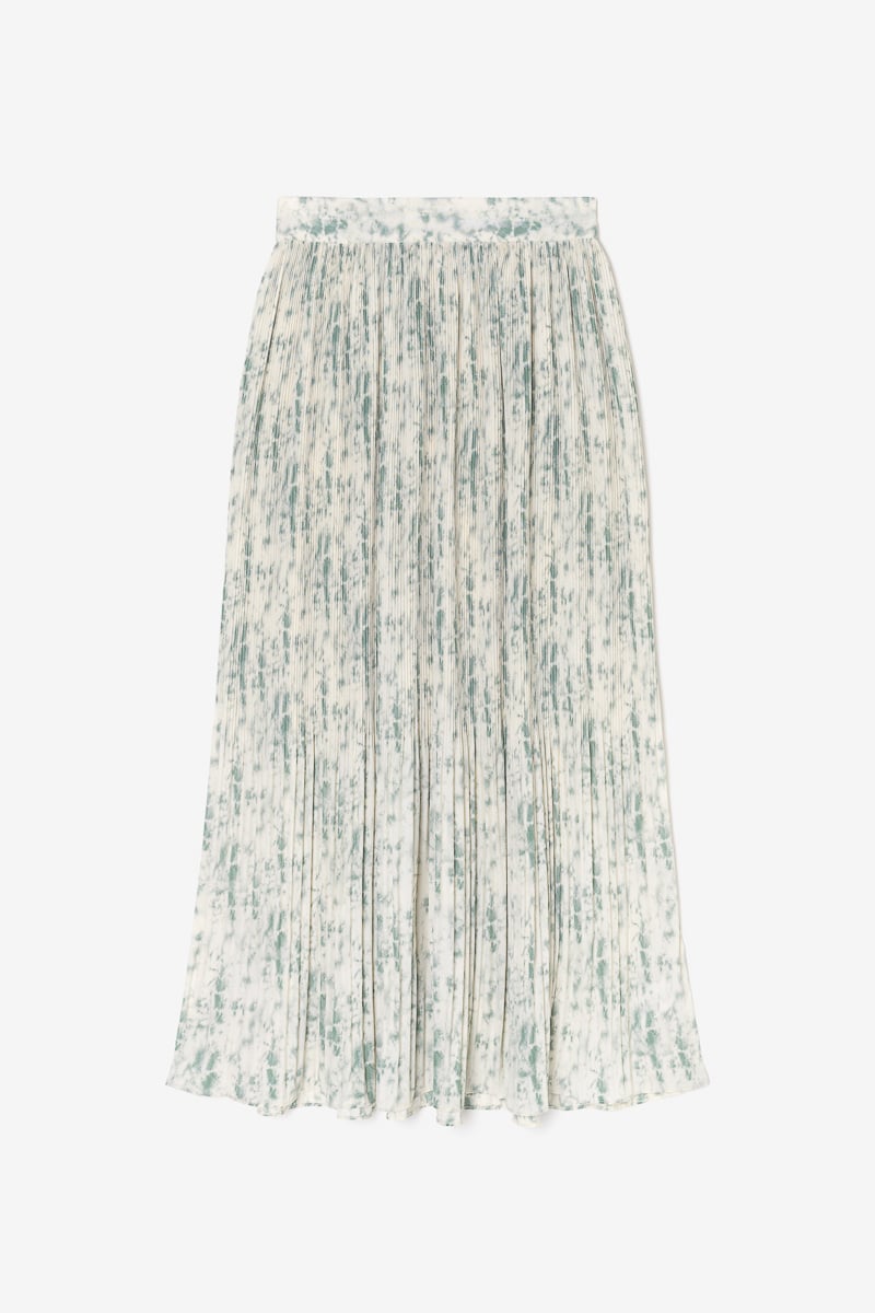 Aqua tie-dye Pepino maxi skirt